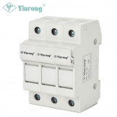Держатель для предохранителей цилиндрических Galaxy Fuse (Yinrong) RT18-32 3P with microswitch, 10х38 мм, 3P